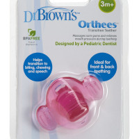 Dr. Brown's Transition Teether "Orthees" - Pink | TE332