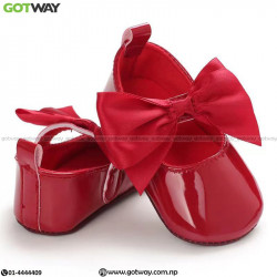 Baby Girls Big Bow First Walker Shoes | GW_CL_1472( 1)