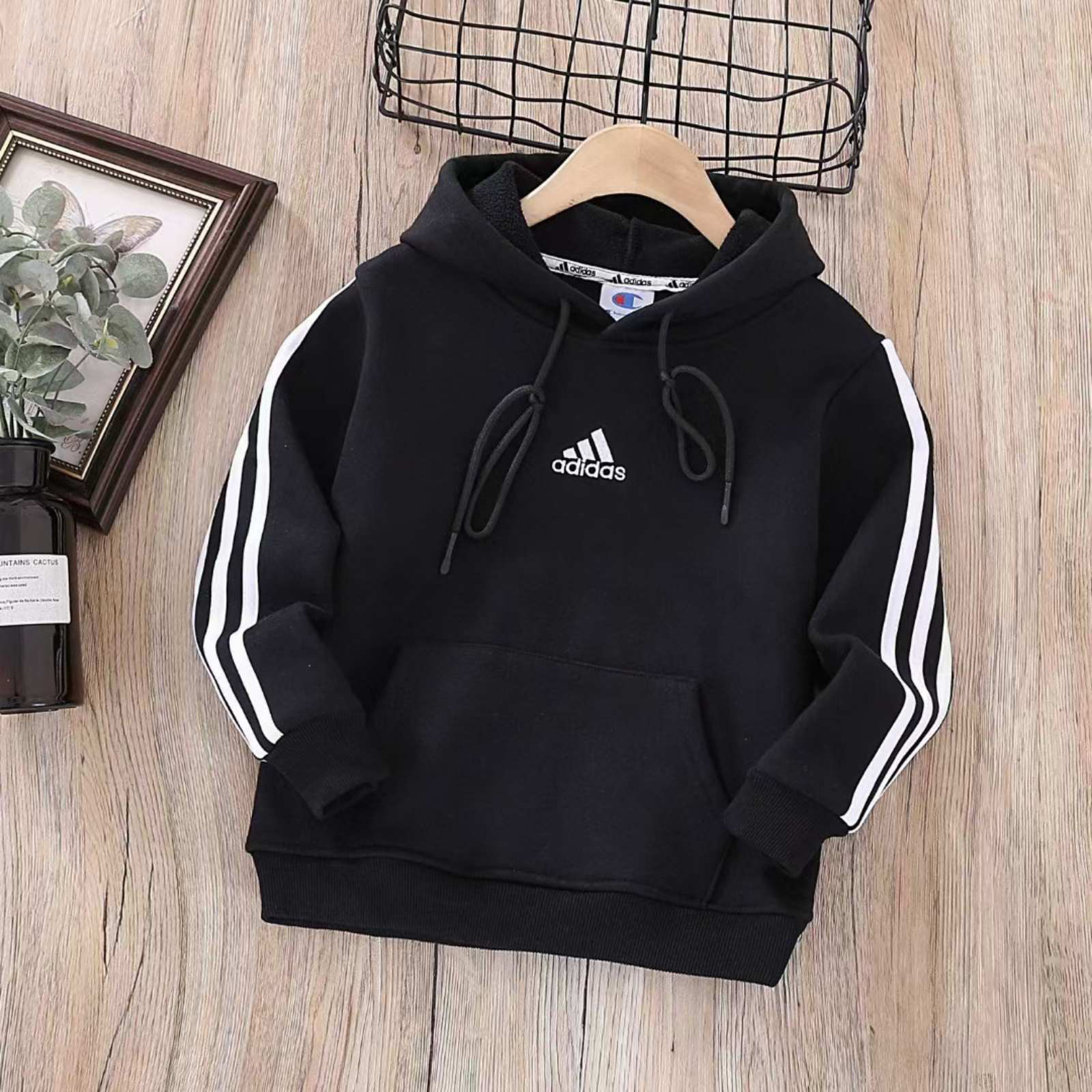 Adidas winterised best sale pullover hoodie