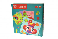 4 in 1 Shapes Puzzle | TL396