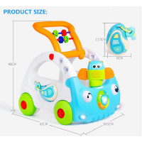 3 in 1 Baby Push Walker cum Discovery Car (6696-A)