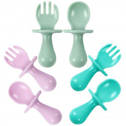 Mumlove baby spoon and fork set | D6303-2