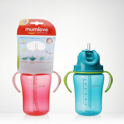 Mumlove 350ML straw cup | C6218