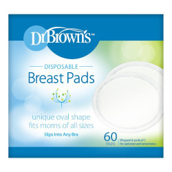 Dr. Brown's Disposable Breast Pads, 60-Pack | S4021H