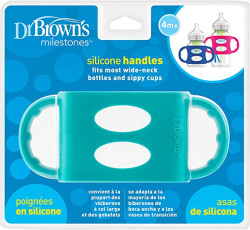 Dr. Brown's Wide-Neck Silicone Handles, Turquoise | AC010-P2