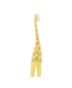 Dr. Brown's 1-Pack Infant-to-Toddler Toothbrush Giraffe, Yellow | HG060-P4