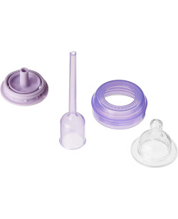 Dr. Brown's 9 oz / 270 ml PP Wide-Neck "Options" Baby Bottle - Purple, 2-Pack | WB92505-ESX