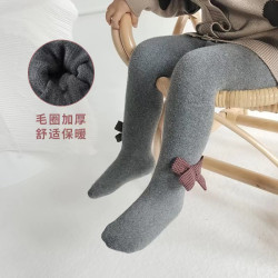 Soft Woolen Stocking with Bow