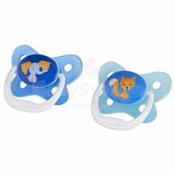 Dr. Brown's PreVent BUTTERFLY SHIELD Pacifier - Stage 2 * 6-12M - Assorted, 2-Pack | PV22001- P4