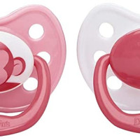 Dr. Brown's Orthodontic Soother Pink Size 3 (12+ mths), 2-Pack | 983-SPX
