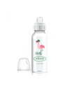 Dr. Brown's 8 oz/250 ml PP N Sippy Spout Bottle, Flamingo | SB81094-P12