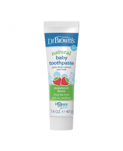 Dr. Brown's Dr. Brown’s Happy Teeth Fluoride-Free Toothpaste, Strawberry | HG063-P4