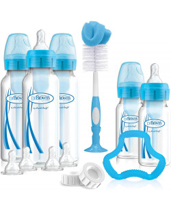 Dr. Brown's PP Options+ Narrow Bottle BLUE Gift Set | SB05405-ESX
