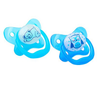 Dr. Brown's Prevent Glow in the Dark Butterfly Pacifier, Stage 3 Assorted, 2-Pac | PV32006-ES