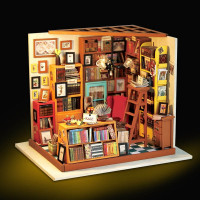 DIY Dollhouse Miniature Sam's Book Store