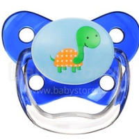 Dr. brown's Prevent Contoured SHIELD Pacifier - Stage 3 * 12+M - Blue, 1-Pack | PV31407-ES