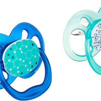 Dr. Brown's Dr. Brown’s Advantage Pacifiers, Stage 2, Blue Chemistry, 2 pack | PA22002-INTLX