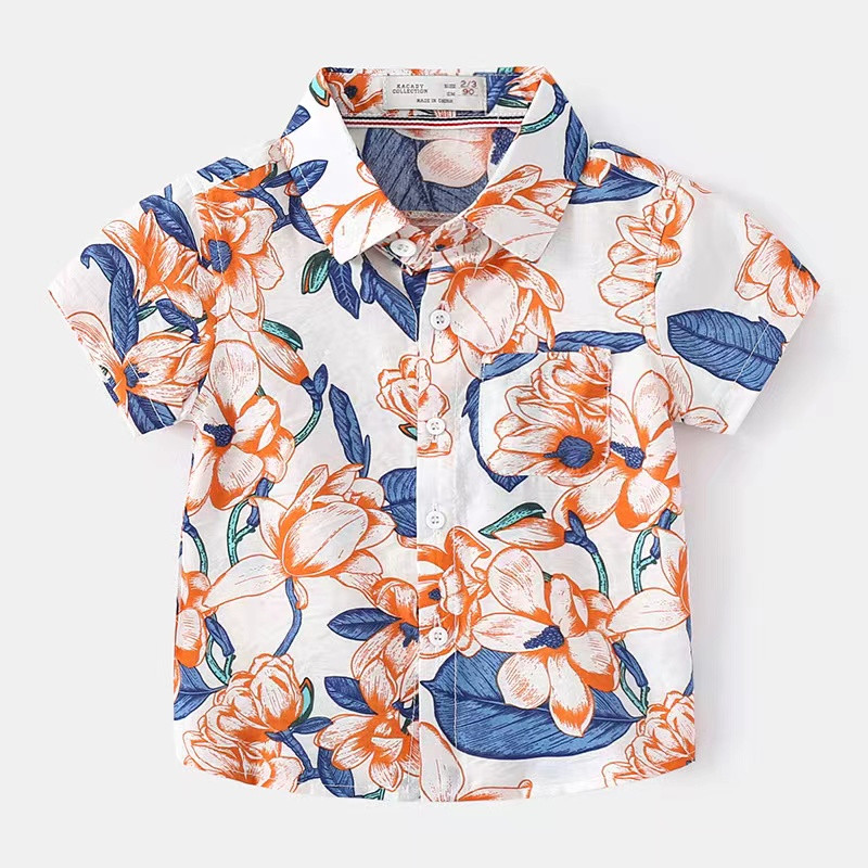 Floral Summer Shirts for kids
