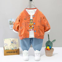 Baby Boy Bomber, tshirt and Pant Set for summer