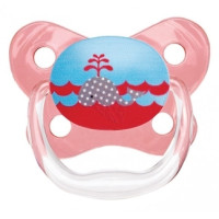 Dr. Brown's PreVent BUTTERFLY SHIELD Pacifier - Stage 1 * 0-6M - Pink, 1-Pack | PV11304-SPX