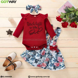 Romper and Skirt | New Born Baby Suit|GW_CL_1461 (1)
