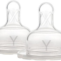 Dr. Brown's Y-Cut Silicone Wide-Neck "Options" Nipple, 2-Pack | 362-INTL