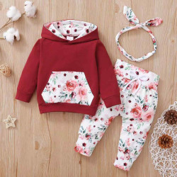 Hoodie and Trouser set for new born baby