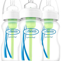Dr. Brown's 9 oz / 270 ml PP Wide-Neck "Options" Baby Bottle, 3-Pack | WB93005-ESX