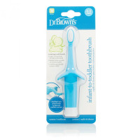 Dr. Brown's Infant-to-Toddler Toothbrush, Blue | HG014-P4