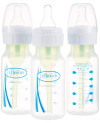 Dr. Brown's 4 oz / 120 ml PP Narrow-Neck "Options" Baby Bottle, 3-Pack | SB43005-P3