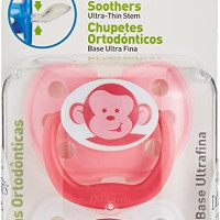 Dr. Brown's Ortho CLASSIC SHIELD Pacifier - Stage 2 * 6-12M - Pink, 2-Pack | 973-SPX