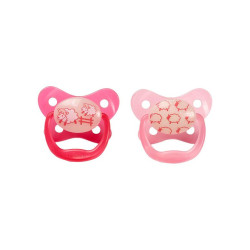 Dr. Brown's PreVent BUTTERFLY SHIELD Pacifier - Stage 1 * 0-6M - Assorted, 2-Pack | PV12001-P4