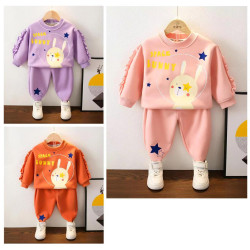 Space Bunny Printed Set for babies