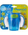 Dr. Brown's Cheers 360 Cup with Handles, 7 oz/200 ml, Blue | TC71004-INTL