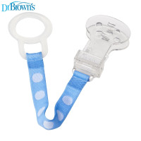 Dr. Brown's Pacifier Tether/Clip - Assorted Colors | 990-INT