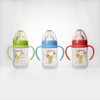 Mumlove Wide Neck PP Baby Bottle With Handle 'B6060-H'