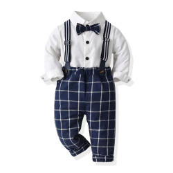 Suspender with Shirt Set for New born